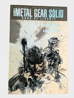 The Complete Metal Gear Solid Sons of Liberty Graphic Novel Comic July 2008 IDW
